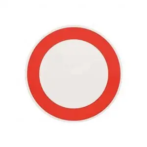 Schild "Verbot für Fahrzeuge Aller Art", Ø 42cm (250)