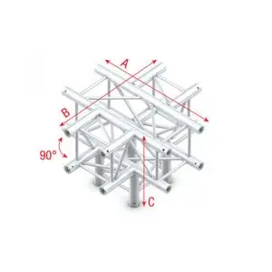 Milos QCU51 Corner - 5 Weg Kreuz