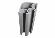 Stütze S80A 1000 - 1/4 - 3 Kammer