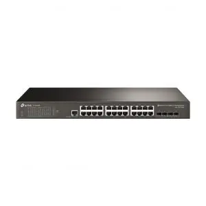 Switch TP-Link TL-SG3428 24-Port Gigabit L2 Managed Netzwerk LAN Switch mit 4 SFP-Slots