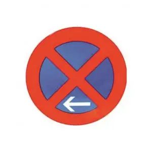 Schild "Absolutes Halteverbot", Ø 42cm, links (283-10)