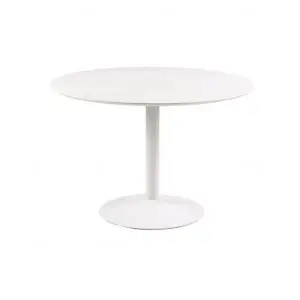 Tisch rund, weiß, 110cm