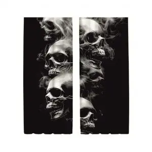 Vorhang Totenkopf