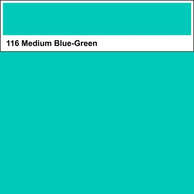 LEE Farbfolie 116 Medium Blue-Green, PAR 64