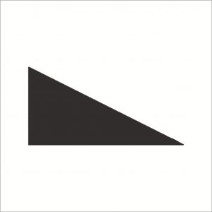 Alu Rapid V, Dreieck rechts, 2,0m x 1,0m