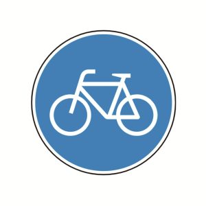 Schild "Radweg", Ø 60cm, (237)