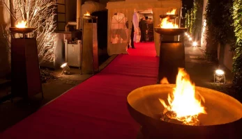 Frirmenevent Eingangsbereich