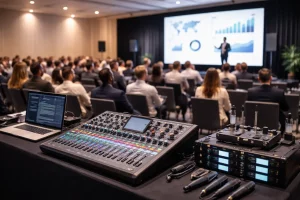Konferenz im voll ausgestatteten Raum (1)